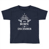 the best teachers are born in december Toddler T-shirt