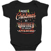 Merry Christmas To Brother Of Great Awesome Baby Bodysuit