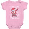 ugly santa dabbing Baby Bodysuit