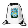 under the sea Drawstring Bags