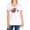 oh yeah Ladies Curvy T-Shirt