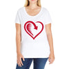 love back Ladies Curvy T-Shirt