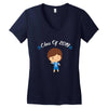 class o f 2019 .cool boy. Women's V-Neck T-Shirt