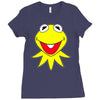 kermit muppets uomo Ladies Fitted T-Shirt
