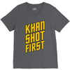 who shot first V-Neck Tee