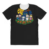 peanuts gang All Over Women's T-shirt