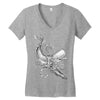 the squid vs Women's V-Neck T-Shirt