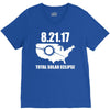 total solar eclipse 2017 V-Neck Tee