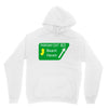 gps logo free exit 63 beach haven Unisex Hoodie