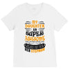 My Daughter Is Super Awesome Her Stepmom V-Neck Tee
