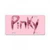Pinky Cosplay License Plate