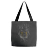 pirate rust Tote Bags