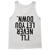 i'll never let you down Tank Top
