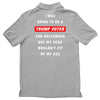 i was going to be a trump voter for halloween but my head wouldn't fit Polo Shirt
