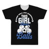 Some Girls Love Diamonds This Girl Loves Balls All Over Men's T-shirt