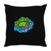 sticky wheelz Throw Pillow