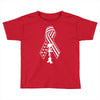 fallen soldier ribbon never forget military Toddler T-shirt