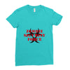 Zombie Security Force Ladies Fitted T-Shirt