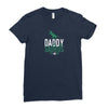 Daddy Saurus Ladies Fitted T-Shirt