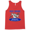 papa s service Tank Top