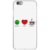 peace love coffee (2) iPhone 6/6s Case