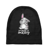 bunny anxiety Baby Beanies
