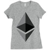 Ethereum Coin Ladies Fitted T-Shirt