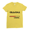grandma loading Ladies Fitted T-Shirt