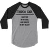 March Girl 3/4 Sleeve Shirt
