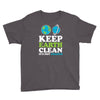 keep earth clean it's not uranus kawaii planets Youth Tee