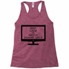 keep calm and watch gilmore girls Racerback Tank