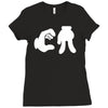 ca cartoon hands Ladies Fitted T-Shirt