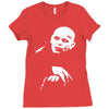 nosferatu vampire classic hammer horror Ladies Fitted T-Shirt
