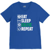eat sleep celtic V-Neck Tee