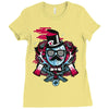 mr topstache vs jthree Ladies Fitted T-Shirt