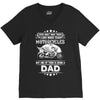 Motorcycles Dad V-Neck Tee
