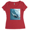men's shark boss Women's Triblend Scoop T-shirt