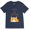cattfeine mug V-Neck Tee