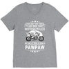 Motorcycles Pawpaw V-Neck Tee