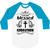 I Am One Blessed Godfather 3/4 Sleeve Shirt