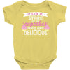 it' ok to stare at my cupcakes they are delicious Baby Bodysuit