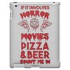 horror movies, pizza and beer iPad 3 and 4 Case