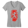 lion crest Women's V-Neck T-Shirt