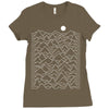 mountains Ladies Fitted T-Shirt