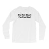 im not short funny t shirt humor nerd geek tee s 3xl Long Sleeve Shirts