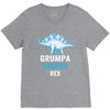 grumpa saurus rex V-Neck Tee