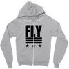 fly stars Zipper Hoodie