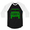 defender land rover 3/4 Sleeve Shirt