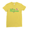 merry pizzamas Ladies Fitted T-Shirt