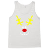 reindeer face novelty christmas Tank Top